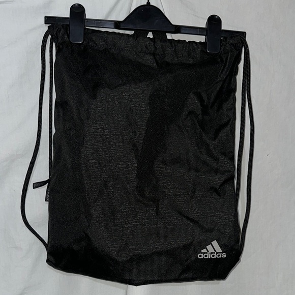 Adidas Black Drawstring Bag - Picture 1 of 3